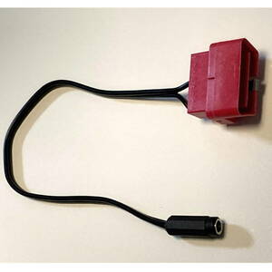 プラグイン・バッテリーソーラーチャージャーのOBD2赤カプラーケーブル【PSC-OBD12】