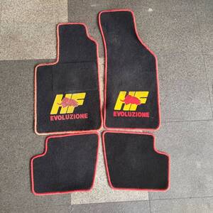  Lancia Evoluzione Ⅰ Evoluzione Ⅱ evo 1 evo 2 floor mat red borderless 