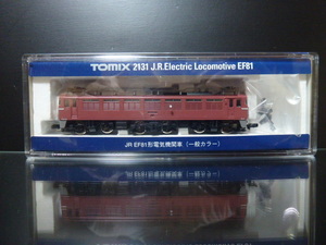 20●●TOMIX 2131 JR EF81形 電気機関車 （一般カラー） 旧製品 ●●