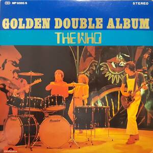Япония граммофон 2LP! The WHO / Golden Double Альбом 1971 MP 9355/6 The Hougolden Double Album Magic Bus Happy Jack