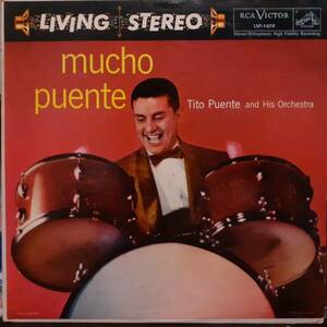 米RCA VICTORオリジLP！犬ラベル深溝 Tito Puente And His Orchestra / Mucho Puente 1958年 LSP-1479 Mambo ラテン サルサ Latin Jazz