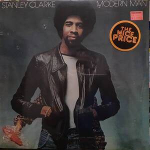 奇跡 未開封シールド！米LP！Stanley Clarke / Modern Man 1978年作の80年代盤 Nemperor PZ 35303 Jeff Beck Jeff Porcaro (Toto) Sealed