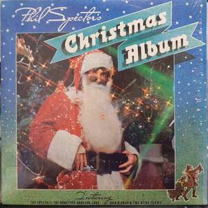 シュリンクあり 米APPLE盤LP 林檎ラベル Ronettes, Darlene Love, Crystals, V.A./ Phil Spector's Christmas Album 1972年 SW3400 Beatles