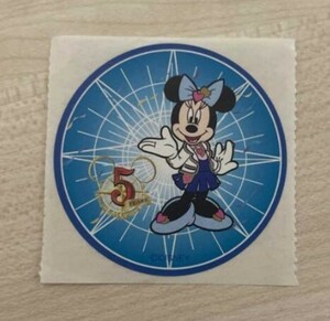 ミニーマウス ディズニーシー 5周年記念 ステッカー シール 未使用