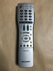 シャープ アクオス テレビ リモコン GA366WJSA 保証あり ポイント消化 LC-45AE5/LC-37AD5/LC-32AD5/LC-26AD5等 即決 スピード配送