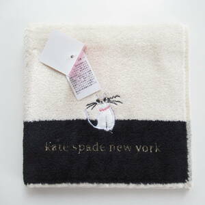 ■未使用　kate spade NEW YORK ケイト スペード ニューヨーク　タオルハンカチ■