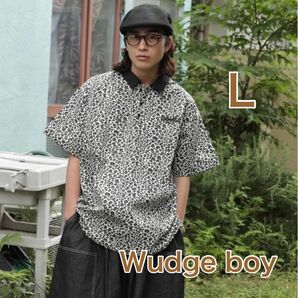 【未使用品】Wudge boy ワッジボーイ ハーフボタンシャツ