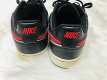 訳あり 未使用 ナイキ NIKE ZOOM DOUBLE DOUBLE SL ズーム ダブル ダブル SL 軽量 メンズ スニーカー 26.0 黒 赤 ブラック レッド スポーツ_画像4