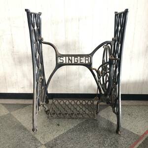 VSINGER singer stepping sewing machine pcs iron legs net eyes sewing machine legs antique Showa Retro iron table that time thing with translation 