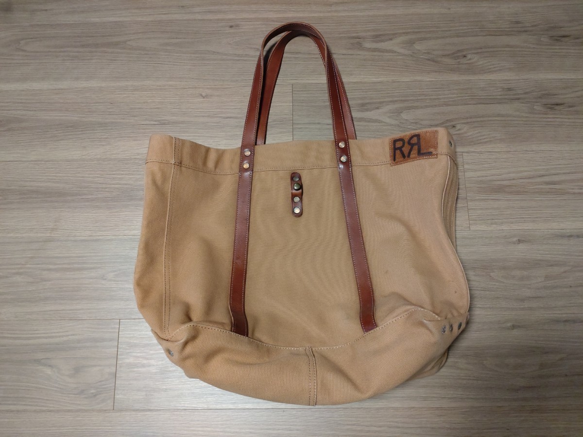 ヤフオク! -「rrlレザートートバッグ」の落札相場・落札価格