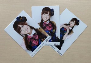 A11【AKB48】仲俣汐里①　３枚セット(全３枚)　生写真 (業務連絡。頼むぞ、片山部長!)