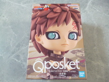 20th NARUTO ナルト 疾風伝 Q posket 我愛羅 Gaara フィギュア B/セピアカラー BANDAI BANPRESTO(バンダイ バンプレスト)_画像1