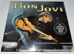 ★BON JOVI Fully Illustrated Book & Interview Disc 希少★