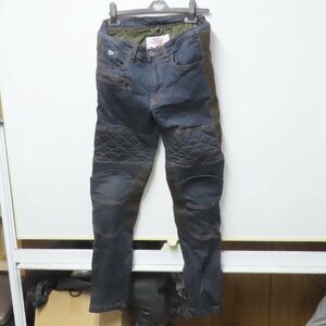 【新品同様】【美品】Fuel Bespoke Motorcycle SERGEANT WAXED PANTS バイク ライディングパンツ サイズ36 メンズ デニム ジーンズ 二輪