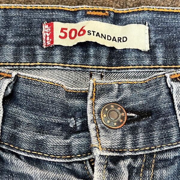 【SU-1】夏本番! 海外古着 Levi's デニムショーツ 【506W31L34】