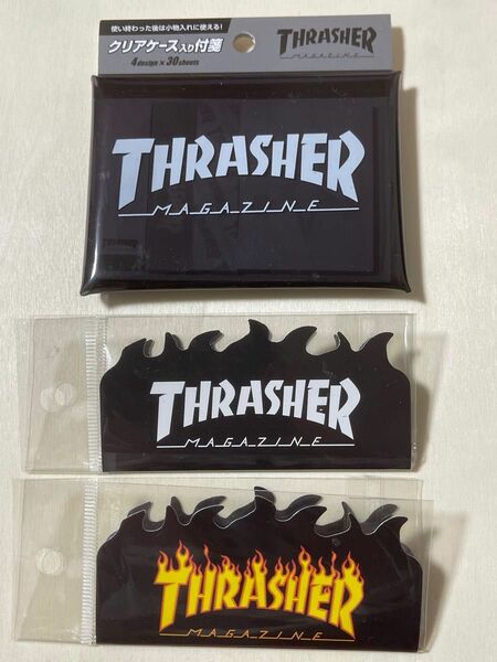 【新品】THRASHER スラッシャー　付箋　ポストイット　3点セット