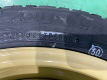 ★GRS202 トヨタ クラウン　純正 17インチ スペア ホイール　1本　17×4J PCD114.3 5穴 ハブ径60　テンパー タイヤ T155/70D17★_画像5