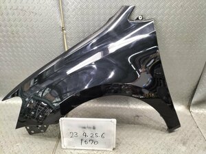 ★キレイ目!! DBA-6RCBZ ワーゲン 6R ポロ　平成22年　純正　助手席側　左　フェンダー パネル　LC9X ディープブラックパール 黒★