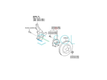 トヨタ アルファード ヴェルファイア(GGH30W GGH35W) エスティマ(GSR50W GSR55W) フロント ハブベアリング 左右共通 43550-28030_画像5