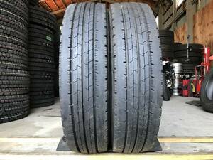 ■LS002■205/80R17.5 120/118L LT　DUNLOP　SPLT50【2022年製/SUMMER】2本セット