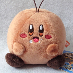 カービィのグルメフェス まんまるカービィ miniぬいぐるみ [チョコレート]　Kirby マスコット mascot 星のカービィ