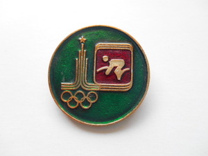 ロシア ソ連 バッジ モスクワ オリンピック 五輪 馬術 521