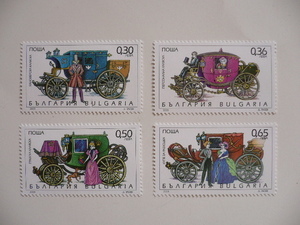ブルガリア 切手 2003 馬車 4613