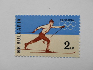 ブルガリア 切手 1960 第8回 冬季 オリンピック スコーバレー大会 アメリカ 1211-1