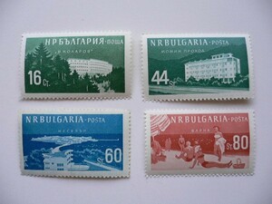 ブルガリア 切手 1958 保養地 1086-1
