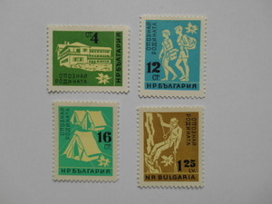 Болгарская марка 1961 Давайте узнаем свою родную страну! 1303-5