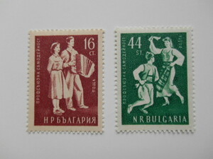 ブルガリア 切手 1953 職業 活動 0930-3