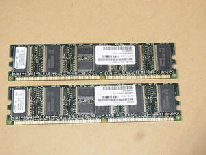 *SUN original memory /Samsung 371-1115 V210/V240 PC2100R 256MBx2 pieces set total 512MB (DDR796)