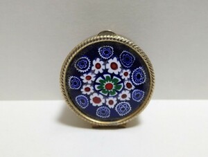 β Venetian glass ベネチアングラス ピルケース 小物入れ β べネチアン ベネチアンガラス ミルフィオリ ヴェネチアン 　