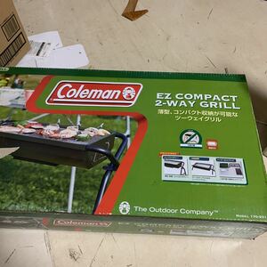 Coleman コールマン / EZ COMPACT 2-WAY GRILL MODEL 170-9311 BBQグリル バーベキュー アウトドア ツーウェイグリル　炭火用　中古　1