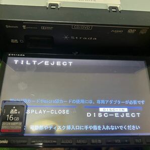 パナソニック ストラーダ Panasonic Strada CN-S310D メモリーナビ カーナビ 地図データ2012年 DVDプレーヤー 動作OK動作確認済みの画像8