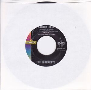 ■中古品■The Marketts ザ・マーケッツ/balboa blue + stompede(USED 7 INCH SINGLE)