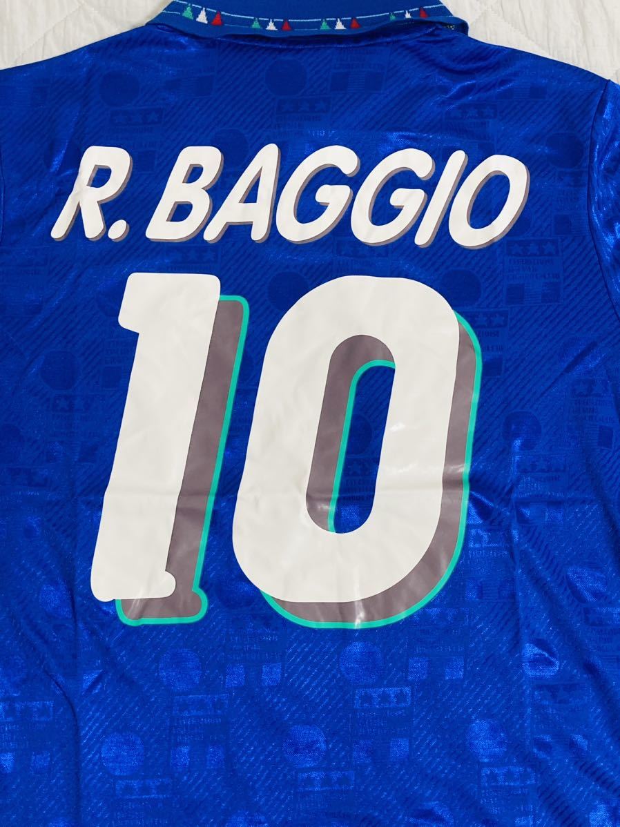 新品!1994年イタリア代表(H)ユニフォーム#10バッジオロベルト