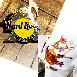 Hard Rock Cafe ハードロックカフェ 死神 鴉 ピンバッジ ピンズ