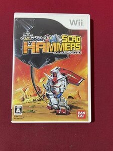 ｓ▼▼　中古　nintendo Wii　SDガンダム スカッドハンマーズ　任天堂　未検品　動作未確認　ソフト　　/E16