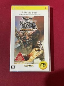 ｓ▼▼　中古　PSP　モンスターハンター ポータブル　未検品　動作未確認　ソフト　モンハン　プレイステーション・ポータブル　/E12