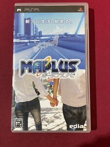 ｓ〇〇　中古　PSP　MAPLUS ポータブルナビ　プレイステーション・ポータブル　未検品　動作未確認　ソフト　　/E16