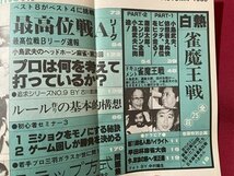 ｓ▼▼　昭和55年　近代麻雀 10月号　雀魔王戦・小島武夫快走！　101号記念スタート号　竹書房　書籍　雑誌　　/ K39_画像3