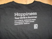 Happiness Tour 2019 in Summer Ka-Na 植村花菜 Tシャツ 直筆サイン入り メッセージ 入り★シンガーソングライター Hanana Records 歌手 _画像5