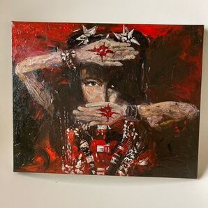 油彩画 「最愛」