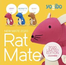 【貴重/限定品】Yogibo Mate Rat（ラット） / ヨギボー メイト ラット ぬいぐるみ ねずみ ネズミ キャラクター_画像7