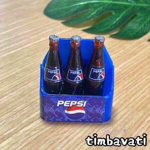 【条件付送料無料】☆新品☆ミニチュアマグネット＊ペプシ3本＊PEPSI