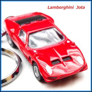 ランボルギーニ イオタ Jota ミニカー ストラップ キーホルダー エアロ ホイール マフラー スポイラー バンパー シート ハンドル ライト