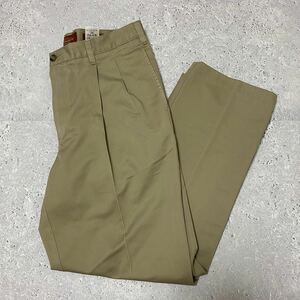 【25-267】Eddie Bauer エディバウアー チノパン トラウザー スラックス 綿 コットンパンツ 36×30 XLサイズ相当 ベージュ アメカジ メンズ