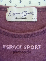 ●◇女の子 ノースリーブ ワンピース ミニスカート パープル系【Espace Sport pierre cardin ピエールカルダン】【100】_画像3