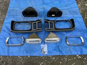 2306-006 MARCHAL( Marshall ) angle eyes head light Nissan Cedric (330) for bezel set old car that time thing 